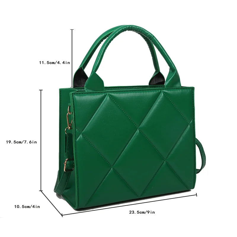Edle Crossbody Handtasche Lederoptik mit Reißverschluss mit