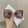 Trendy Square Metal Sunglasses