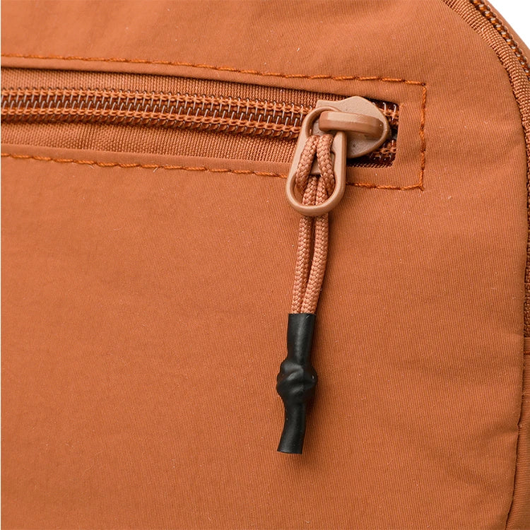 Stilvolle Crossbody Handtasche Nylon mit Reißverschluss mit