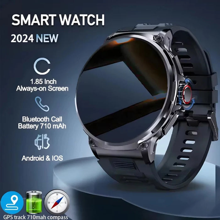 2026 GPS Pro Smartwatch für Herren – AMOLED & Bluetooth