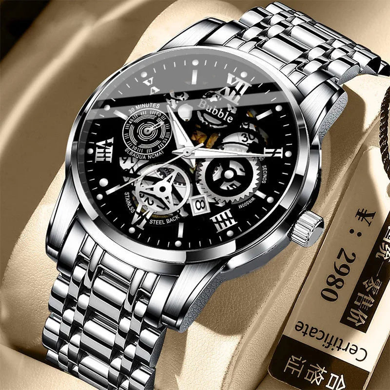 UTHAI Men's Quartz Watch – Elegant. Versatile. Waterproof.