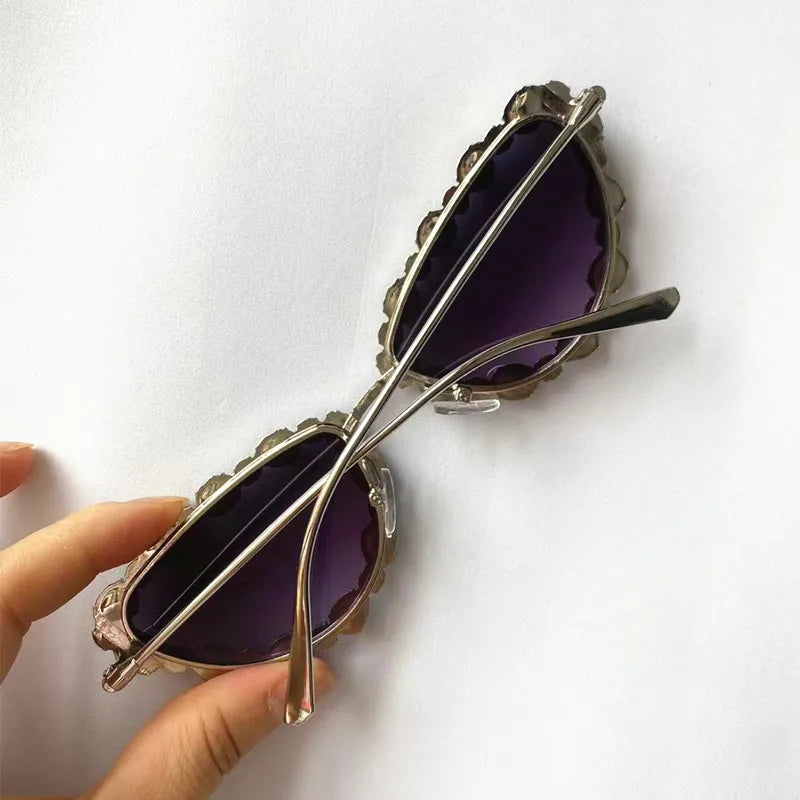 Elegante Sonnenbrille Cat-Eye PC UV400