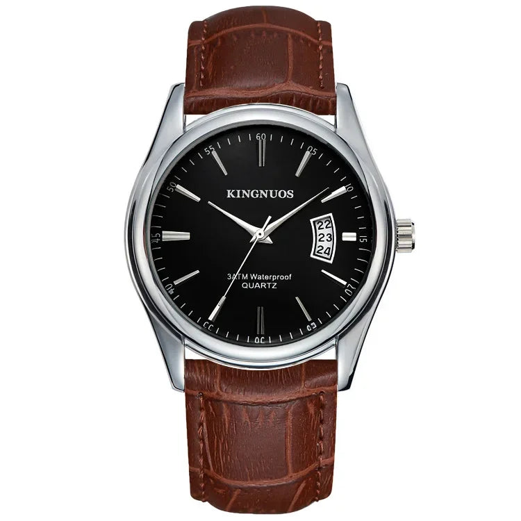 Luxus Herren-Armbanduhr 2022 – Edelstahlband, Wasserdicht, Business Uhren für Männer | Relogio Masculino