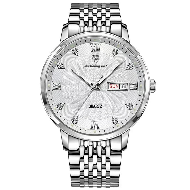POEDAGAR Luxury Brand Men's Watch Waterproof
