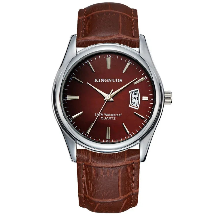 Luxus Herren-Armbanduhr 2022 – Edelstahlband, Wasserdicht, Business Uhren für Männer | Relogio Masculino