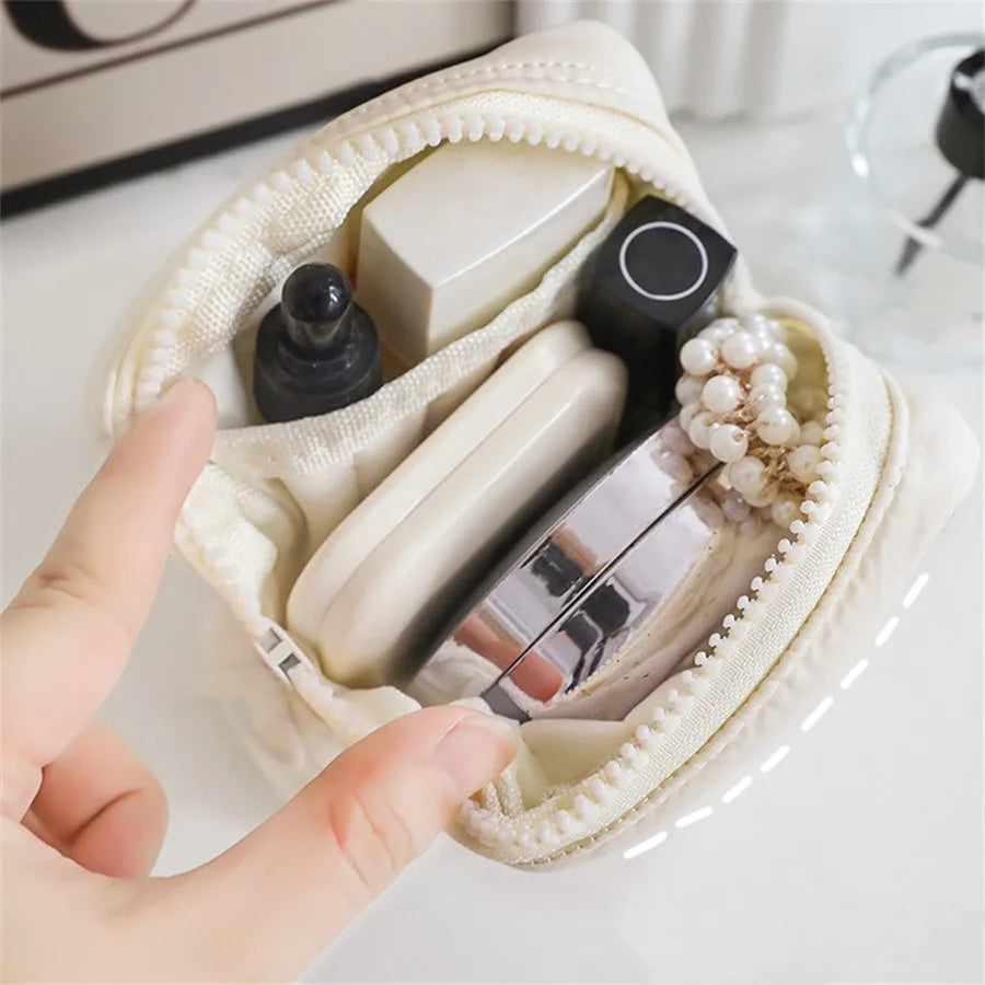 Elegante Clutch Lederoptik mit Reißverschluss