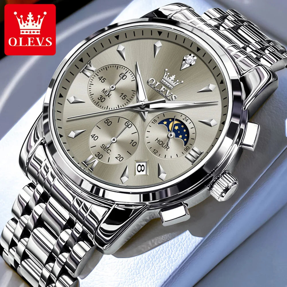 OLEVS 3639 Top Brand Original Quartz