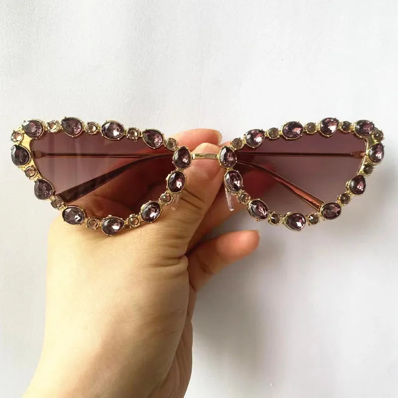 Elegante Sonnenbrille Cat-Eye PC UV400