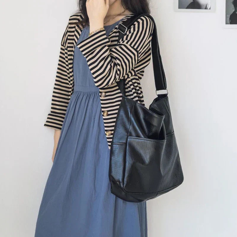 Elegant Shopper Leather Look