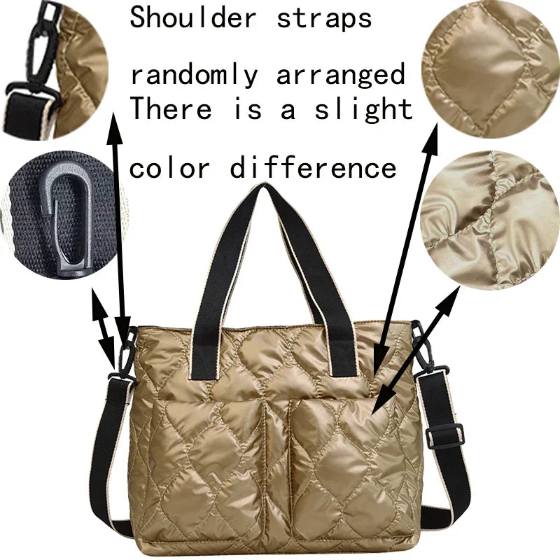 Robust Nylon Shopper with Zipper