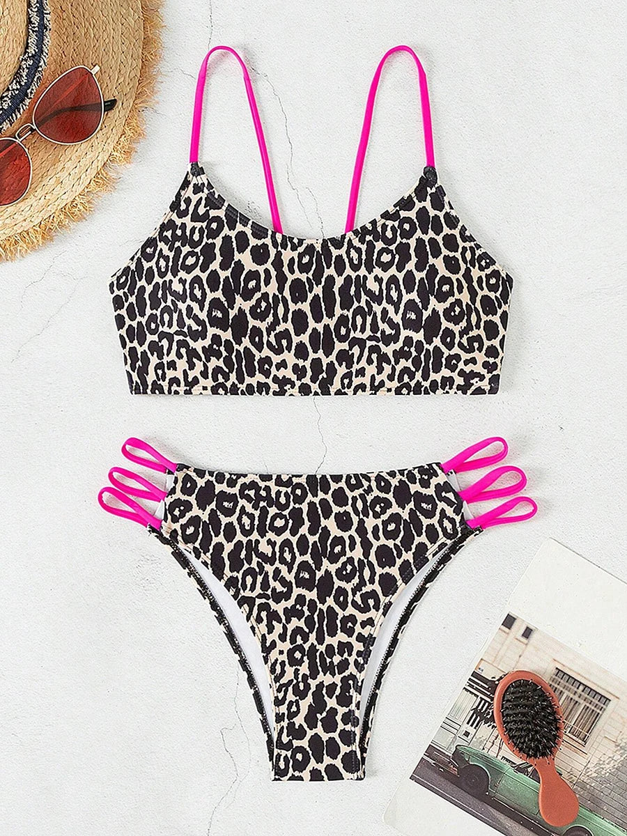 Leopard Micro Bikini Set for Women 2025