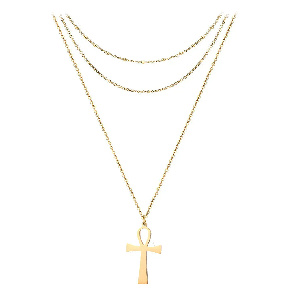 Topaz Necklace · Stainless Steel