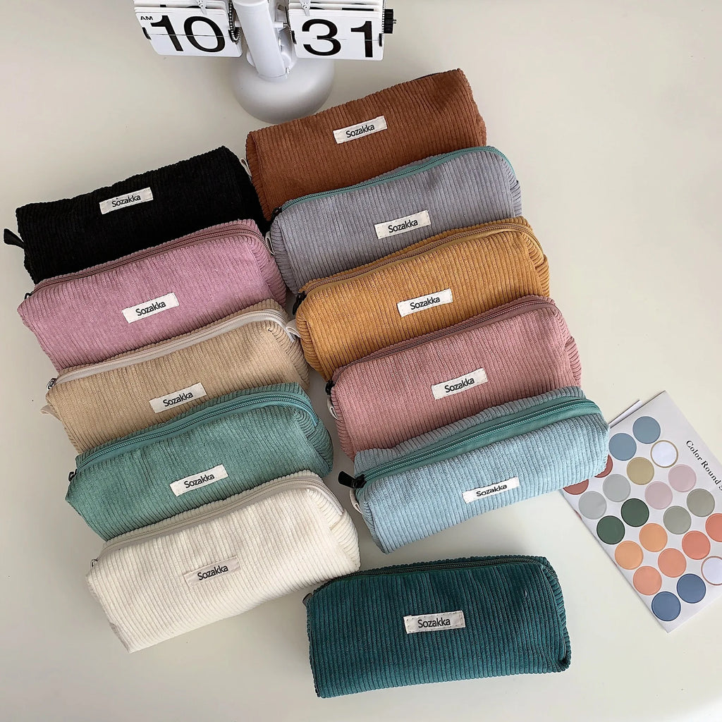 Elegante Clutch Lederoptik mit Reißverschluss