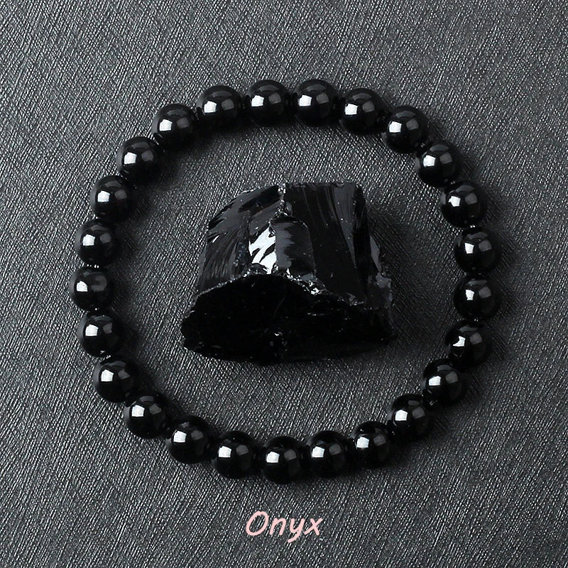 Amethyst Armband für Damen – Echtes Naturstein Kristall Armband