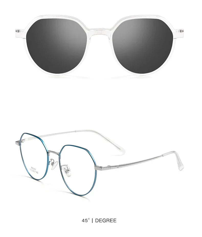 Sporty Round Polarized Sunglasses