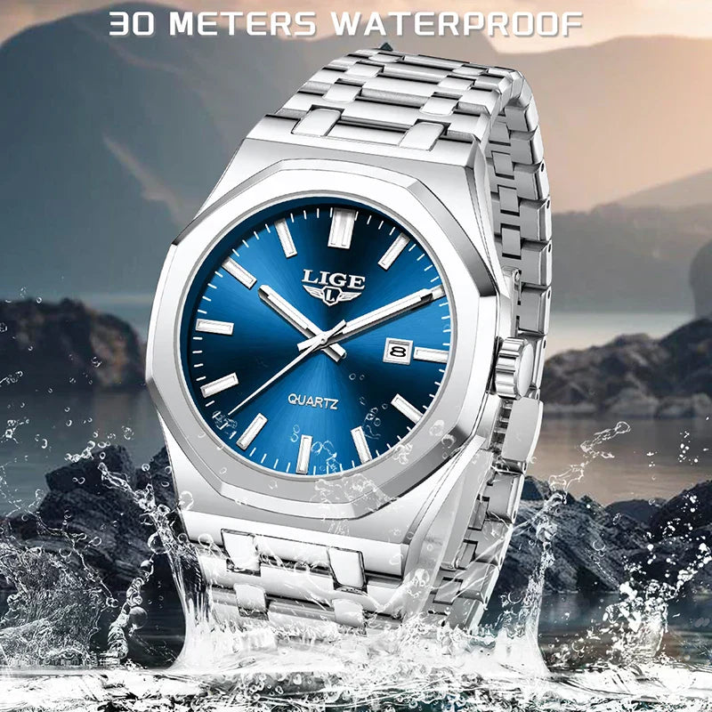 Men's Watch LIGE Business Watch Men
