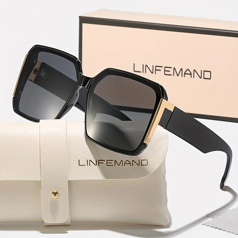 Stilvolle Sonnenbrille Oversize PC UV400