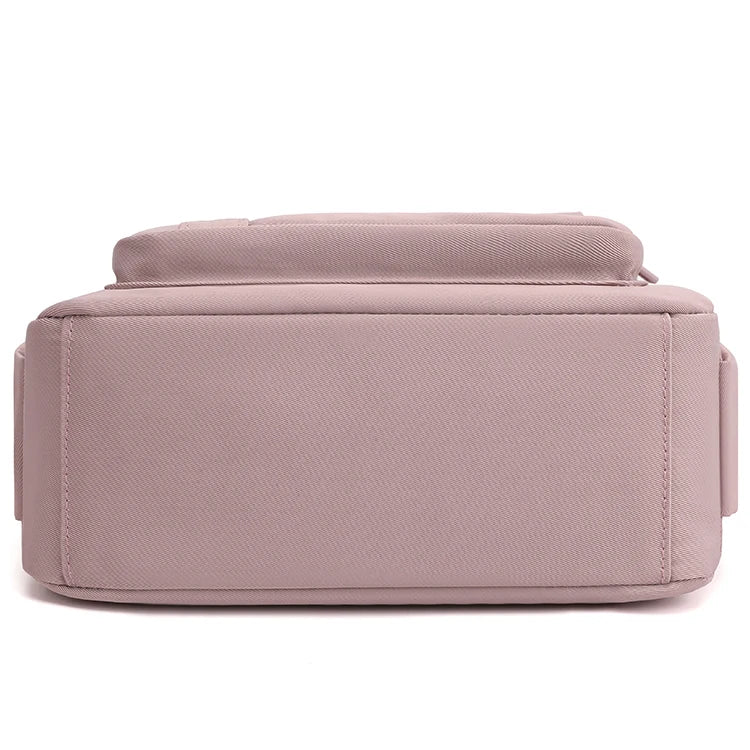 Robust Nylon Crossbody Bag with Zipper and