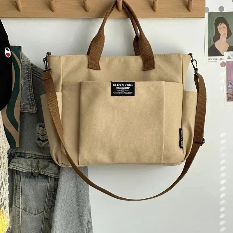 Moderne Shopper Lederoptik mit Reißverschluss