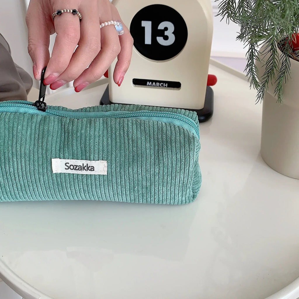 Elegante Clutch Lederoptik mit Reißverschluss