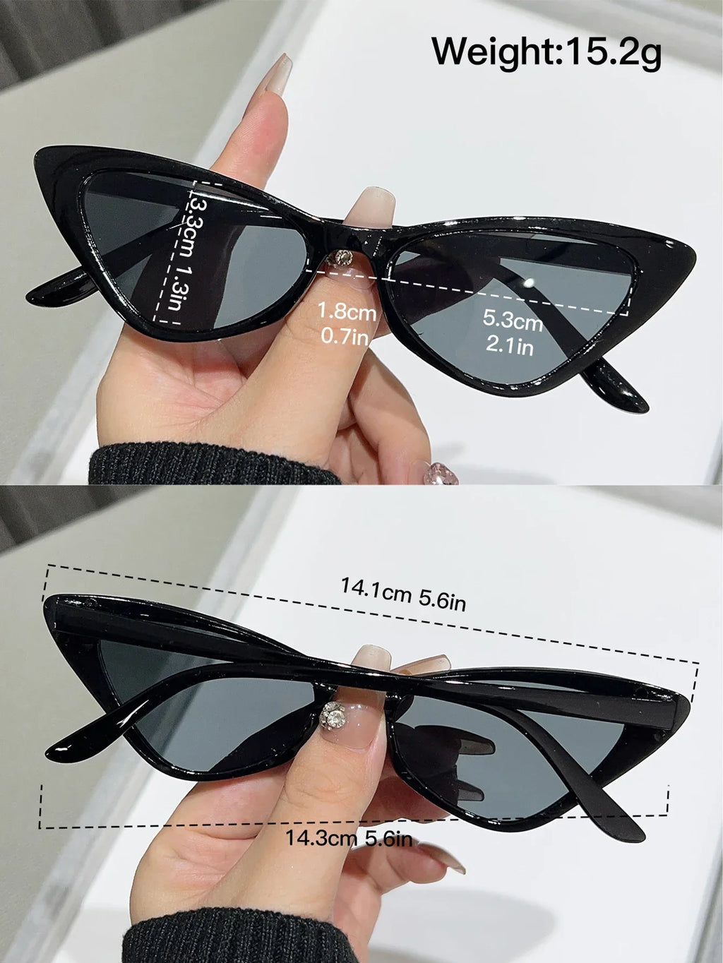 Klassische Sonnenbrille PC UV400