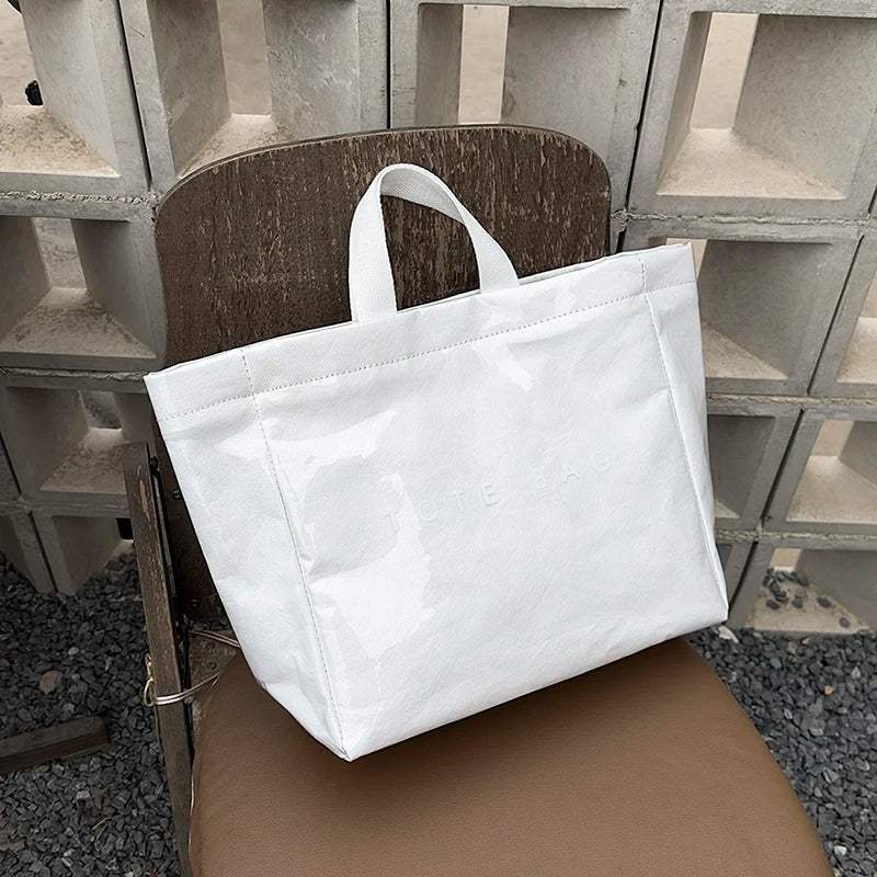 Moderne Shopper mit Reißverschluss mit Innenfächern