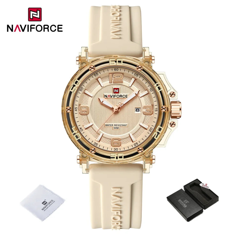 Moderne Damen Armbanduhr Analog Quarz wasserbeständig