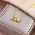 Topaz Necklace · Stainless Steel