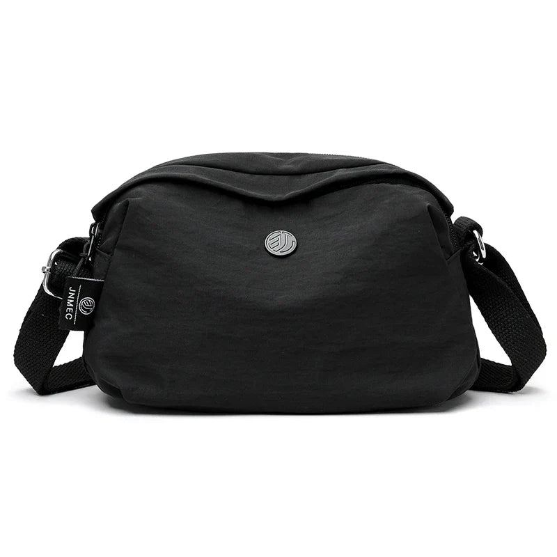 Stilvolle Crossbody Handtasche Nylon mit Reißverschluss mit